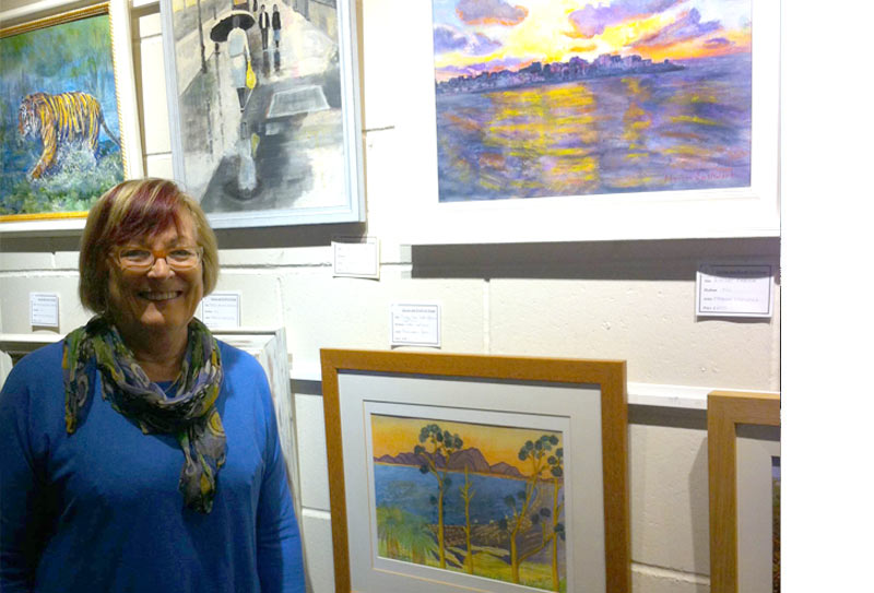 Local artist Maureen Jones